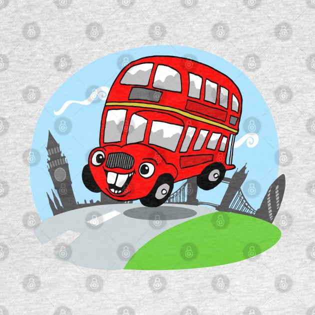 Funny London bus by MasterChefFR